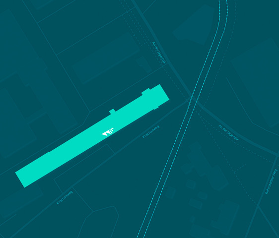 Map showing the route to Windflüchter Surfboards
